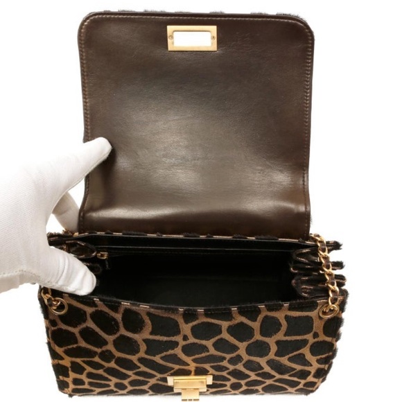 Chanel Authentic Excellent Condition Pony Calf Skin And Leather Hand Bag - Picture 11 of 17